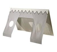 Tipi voile pour lit - grise