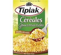 TIPIAK Céréales gourmandes blé, maïs et soja 2 x 200 g