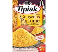 TIPIAK - Coucous Parfumé Épices Du Monde 510G - Lot De 4 - livraison offerte