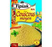 TIPIAK - Couscous Moyen 1Kg - Lot De 4 - Vendu Par Lot