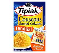 Tipiak Couscous Sachet Cuisson Format Familial par 3 Sachets de 330g (lot de 4)