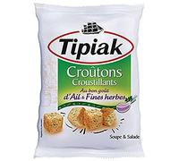Tipiak Croûtons à l'ail et aux fines herbes 100g