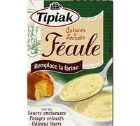 Tipiak Fécule de pomme de terre, remplace la farine, pour les sauces onctueuses, potages veloutés, gâteaux légers - La boîte de 250g