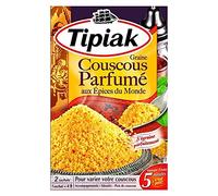 Tipiak Graine Couscous Parfumé aux Épices du Monde par 2 Sachets 510g (lot de
