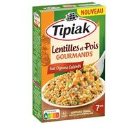 TIPIAK - LENTILLES ET POIS GOURMANDS 300G - LOT DE 3
