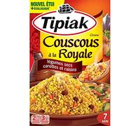 TIPIAK - Poelée Royale Couscous Et Légumes Secs 300G (2X165) - ( Lot De 4 )