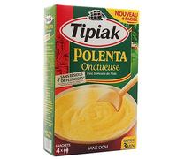 TIPIAK - Polenta Bio Onctueuse, 100% Naturelle Sans Pesticide, 400g - Lot De 4