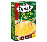 TIPIAK - Polenta Crémeuse et Fondante pour Repas Gourmand, Texture Onctueuse (Boîte 400g) - Lot de 4 - vendu par Lot