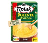 TIPIAK - Polenta onctueuse - Prête en 3 Minutes - la boite de 400g - Le Lot De 4
