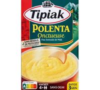 Tipiak Polenta onctueuse sans résidus de pesticides - Les 4 sachets de 100g