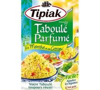 TIPIAK - Préparation Pour Taboulé Menthe Citron Huile D'Olive 350G - Lot De 4 - livraison offerte