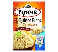 Tipiak Quinoa Blanc Sélection Doux & Fondant par 2 Sachet 240g (lot de 4