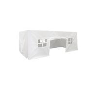 Sunny tire Tente de table Sunny Nova, coton, 3 fenêtres, porte enroulable, crème, 360 x 260 x 100 cm
