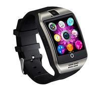 Tipmant Montre Connectée Femmes Homme Enfant SN06 Smartwatch Supporte la Carte SIM Caméra Podometre Sport Bracelet Connecté Montre connectee pour Samsung Xiaomi Huawei Android iPhone iOS (Argent)