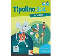 Tipolino 3/4 - Fit in Musik. Unterrichtsfilme und Tutorials. Ausgabe Deutschland. DVD und HELBLING Media App. Klasse 3/4