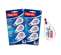 Tipp-Ex Ruban correcteur Mini Pocket Mouse – Très résistant 6 m x 5 mm – Lot de 2 blisters de 3