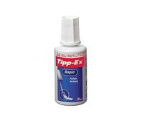Tipp-Ex Correcteur liquide Rapid – séchage rapide – 20 ml blanc