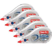 Tipp-Ex Mini Pocket Mouse Rouleau correcteur/ruban correcteur, emballé avec 5 pièces dans un emballage transparent pratique
