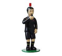 TIPP-KICK Arbitre original avec carton jaune et rouge pour petits et grands, dès 5 ans I Jouez avec cette figurine de foot à tous nos jeux de football de table I Accessoires I Maillot noir