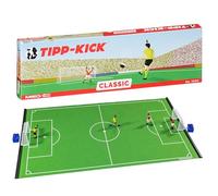 TIPP-KICK Classic 78,5x47,5 cm - Le set de football de table prêt-à-jouer avec 2x joueurs, 2x gardiens, 2x buts en plastique, 2x ballons I Tapis de jeu en feutre - Jeux simulation foot avec figurines