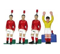 TIPP-KICK Classiques - Angleterre, champions de la coupe du monde 1966 - Le set de joueur de football de table avec les Kicker, Top-Kicker, Star-Kicker et gardien de but I Accessoires I Figurines foot