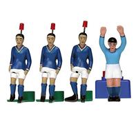TIPP-KICK Classiques - Italie, Champions de la Coupe du Monde 1982 - Le Set de Joueur de Football de Table avec Les Kicker, Top-Kicker, Star-Kicker et Gardien de But I Accessoires I Figurines Foot