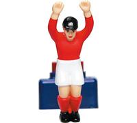 TIPP-KICK Gardien de But « Toni » I Joueur Original I Maillot Rouge I Figurine Jeu de Simulation Football