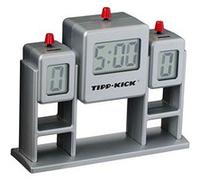 TIPP-KICK Compteur de mi-Temps avec Affichage des buts et Fonction sonore I Votre Propre Tableau d'affichage des Scores et des Temps de Jeu actuels I Accessoires Originaux pour Tous nos Jeux I Gris