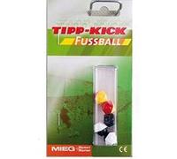 TIPP-KICK Balles de rechange 5 pièces – Noir/Blanc et Rouge/Jaune – Football de table