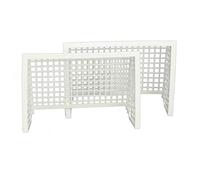 Tipp-Kick (Mieg) Lot de 2 Goals en Plastique, Blanc - Version Anglaise