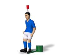 TIPP-KICK Star-Kicker Italie I Joueurs originaux pour petits et grands I Jouez avec cette figurine dans tous nos jeux de football de table I Accessoires I Maillot bleu I Jeu de simulation foot figurines