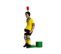 TIPP-KICK Top-Kicker Dortmund I Joueurs originaux pour petits et grands I Jouez avec cette figurine dans tous nos jeux de football de table I Accessoires I Maillot jaune I Jeu de simulation foot figurines