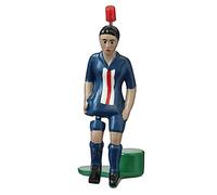 TIPP-KICK Top-Kicker Paris I Joueurs originaux pour petits et grands I Jouez avec cette figurine dans tous nos jeux de football de table I Accessoires I Maillot bleu I Jeu de simulation foot figurines