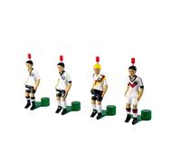 TIPP-KICK WM Classics Édition 4 étoiles Jeu de Joueurs avec 4 footballeurs Haut de Gamme I Plaisir de Jeu avec Les Figurines de Football I Accessoires