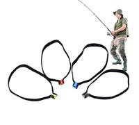 Tippet Rings For Fly Fishing - Lot de 4 bandes élastiques | Portable Threader & Wire Leader Tenders | Multifunction Fishing Tackle For Trout, Bass, Carp, Catfish In Saltwater Freshwater