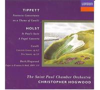 Tippett/Holst/Corelli/Bach - The St. Paul Chamber Orchestra/Hogwood