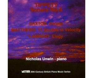 Tippett Saxton Matthews Lambert, Vol. 4 by Nicholas Unwin (1995-06-01)