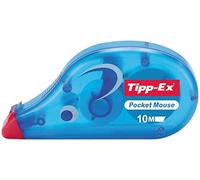 TIPP'EX - 1 Roller de correction jetable correction à sec 4,2 mm x 10 m - POCKET MOUSE