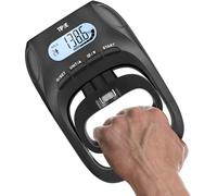 TIPRE Testeur de force de préhension de 180 kg, dynamomètre de poignée, testeur de force de préhension numérique avec écran LCD, jauge d'entraînement de poignée réglable, exercices de main pour le