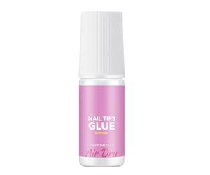 Tips de l'ongle Glue-Gently Adhésif, en gel inodore | Abriting - Col de ongles résistant aux artificiels, doigts, débutants, usage domestique et salon professionnel