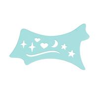 Tips Des Ailes Du Pochoir Eyeliner - Outils De Maquillage De Précision Réutilisables | Tissu De Nettoyage Pour Les Femmes, Apparence Ailée Facile, Guide D'eye-liner En Biseau Doux Avec Modèle D'œil Po