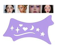 Tips Des Ailes Du Pochoir Eyeliner - Outils De Maquillage De Précision Réutilisables | Tissu De Nettoyage Pour Les Femmes, Apparence Ailée Facile, Guide D'eye-liner En Biseau Doux Avec Modèle D'œil Po