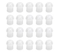 Tips d'oreille d'aide auditive de 20 PCS, silicone entendre les amplificateurs de son auditif de remplacement d'oreille en silicone