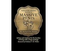 Tips for Living With a Massive Penis Novelty Blank Notebook Disguised as A Real Book With a Funny Cover
