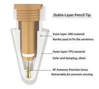 (Tips6White) For Apple Pencil 1st 2nd Gen Soft Tip Stylus Nibs Replacement Pack for Digital Drawing Writing