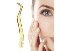 Tiptes de en acier inoxydable - pincettes de précision pour extensions de et faux | Outil professionnel pour, outils de pour femmes et filles