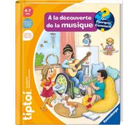 Ravensburger - tiptoi® - Livre interactif - À la découverte de la musique - Jeu éducatif électronique, sans écran - A partir de 4 ans - version française - 13099047