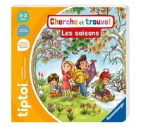Ravensburger - Livre interactif Tiptoi Cherche et Trouve Les Saisons - Sans écran, dès 2 ans