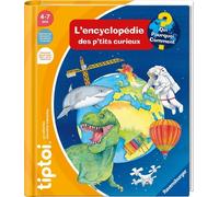 tiptoi® L'encyclopédie des p'tits curieux, Livre interactif, Jeu éducatif électronique sans écran, Dès 4 ans, 13099017, Ravensburger