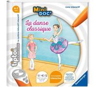 Ravensburger - tiptoi®- Livre interactif - Mini Doc' La danse classique - Jeu éducatif électronique, sans écran - A partir de 4 ans - Version française - 13 099 021